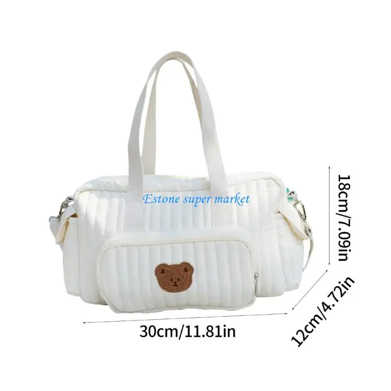 090b Bolsa fraldas fraldas fraldas desenho animado Bolsa organizadora capacidade