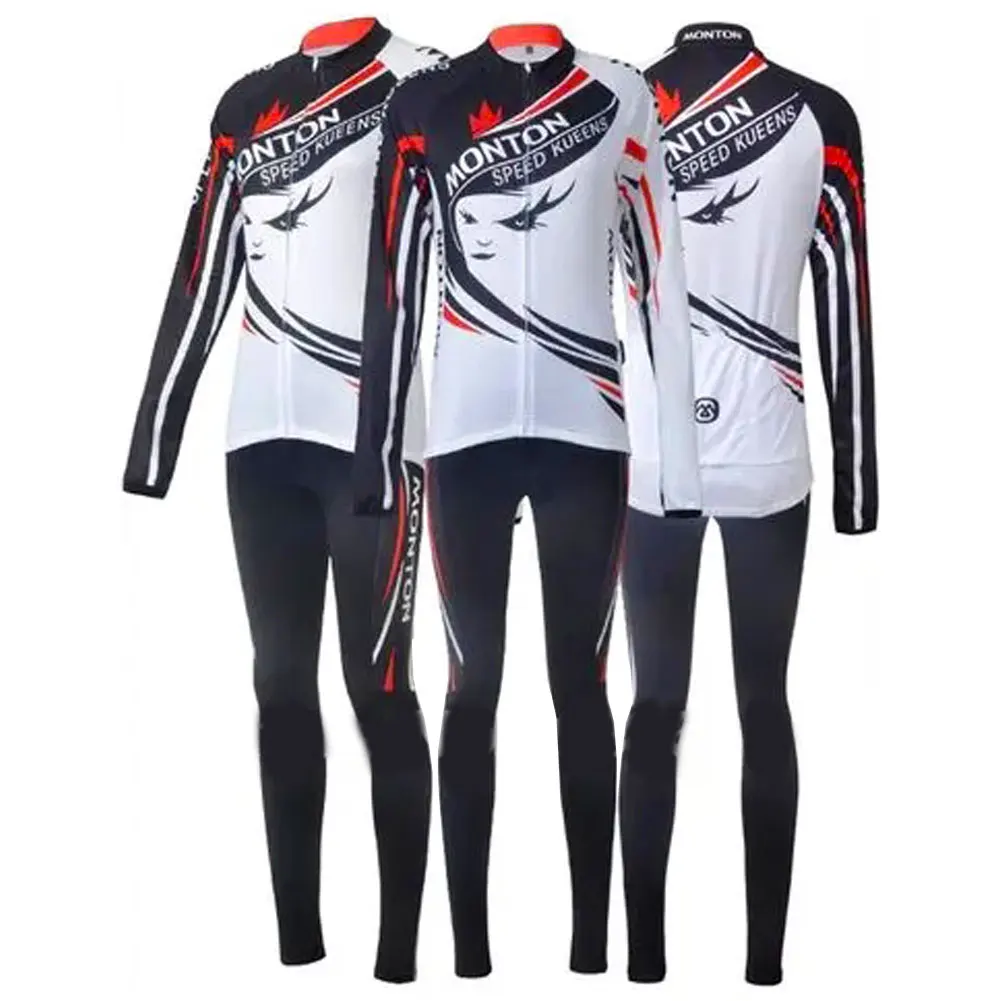 Jersey térmico ciclismo invierno para mujer + pantalón MTB - imagen 4