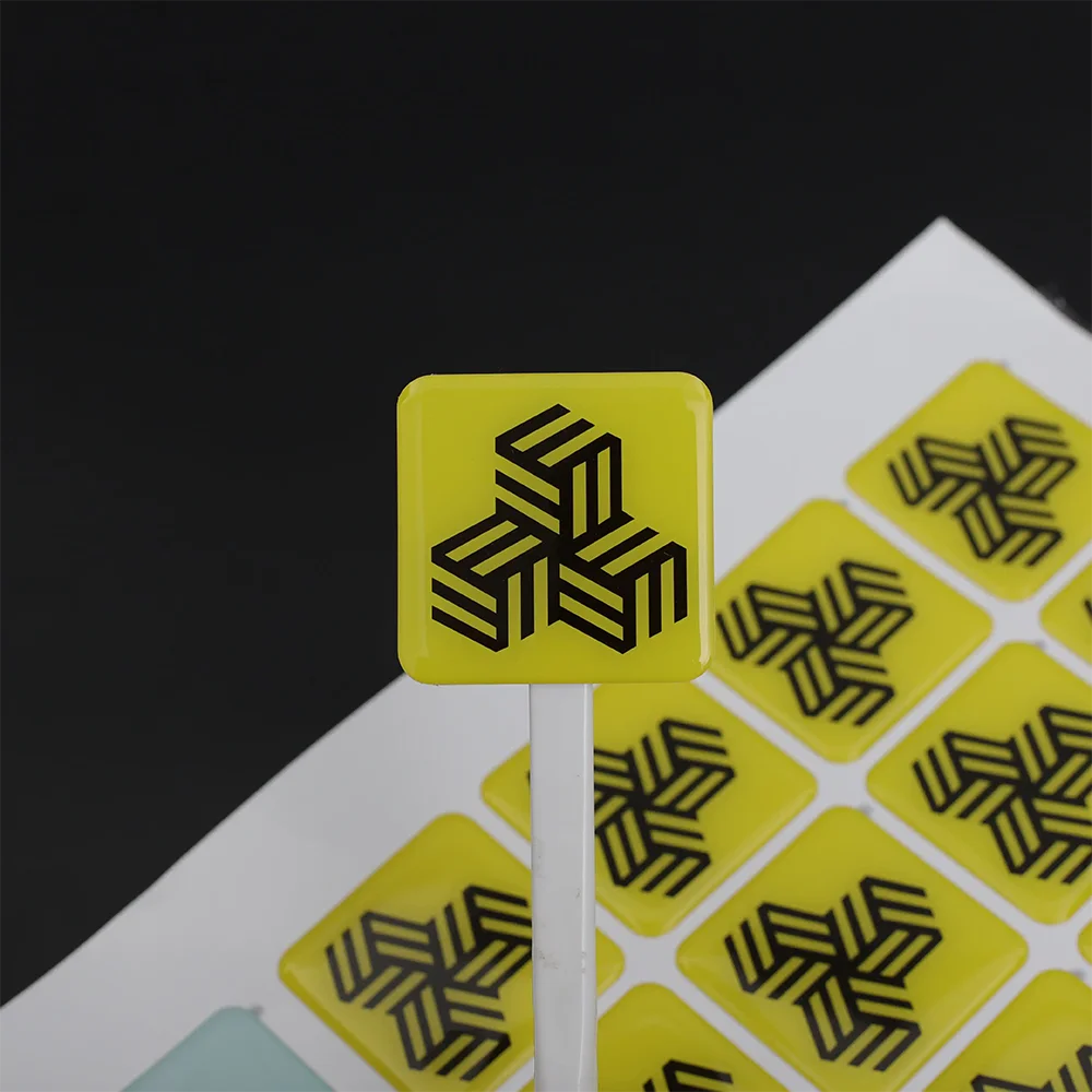 Maßgefertigte gewölbte Aufkleber 100 Stück Kristall 3D Harz Epoxidharz Klare Gel-Logo-Etiketten Stark klebend Selbstklebend Wasserdicht Personalisiert – Detail 9