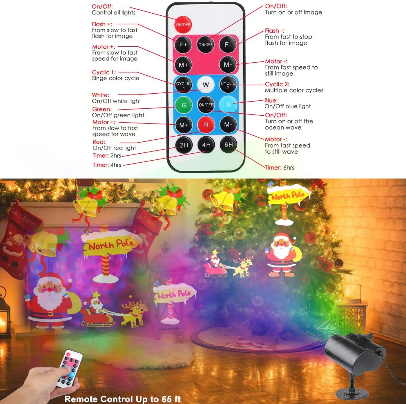 

Outdoor Light Projector Halloween Lights Garden Projection Lamp Decorations Snowflake