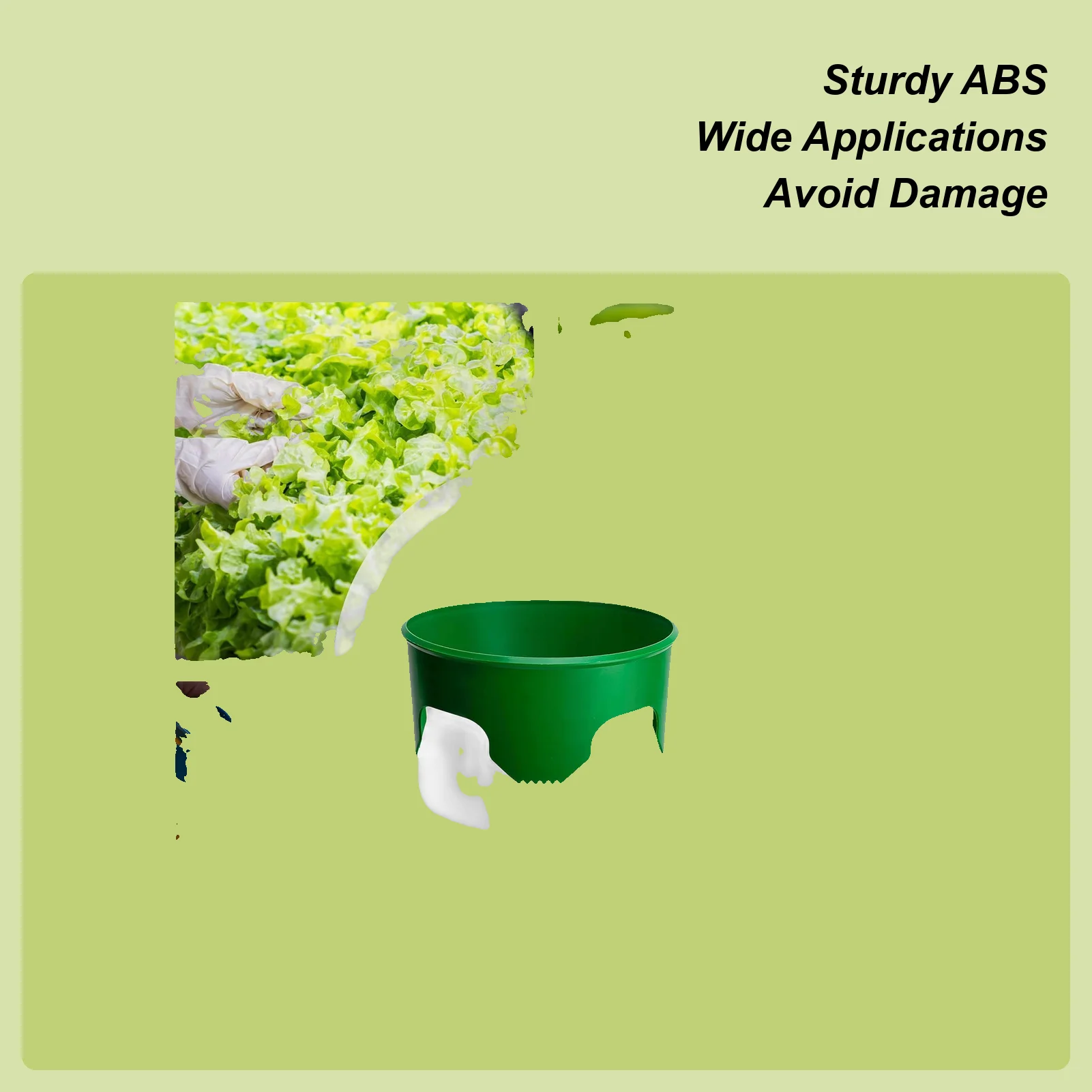 

Кольца для выращивания растений, 6 шт., водосберегающие ошейники, защитная круглая окантовка для наружного газона, двора, теплицы, овощей, кустарника, клумбы