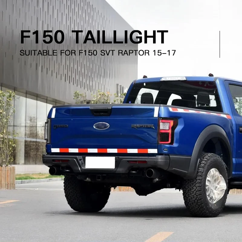 

Taillights For Ford Raptor F150 F-150 2015-2020 Rear Lamps Assembly LED Driving Brake Turn Signal Lights Automobile Accessories