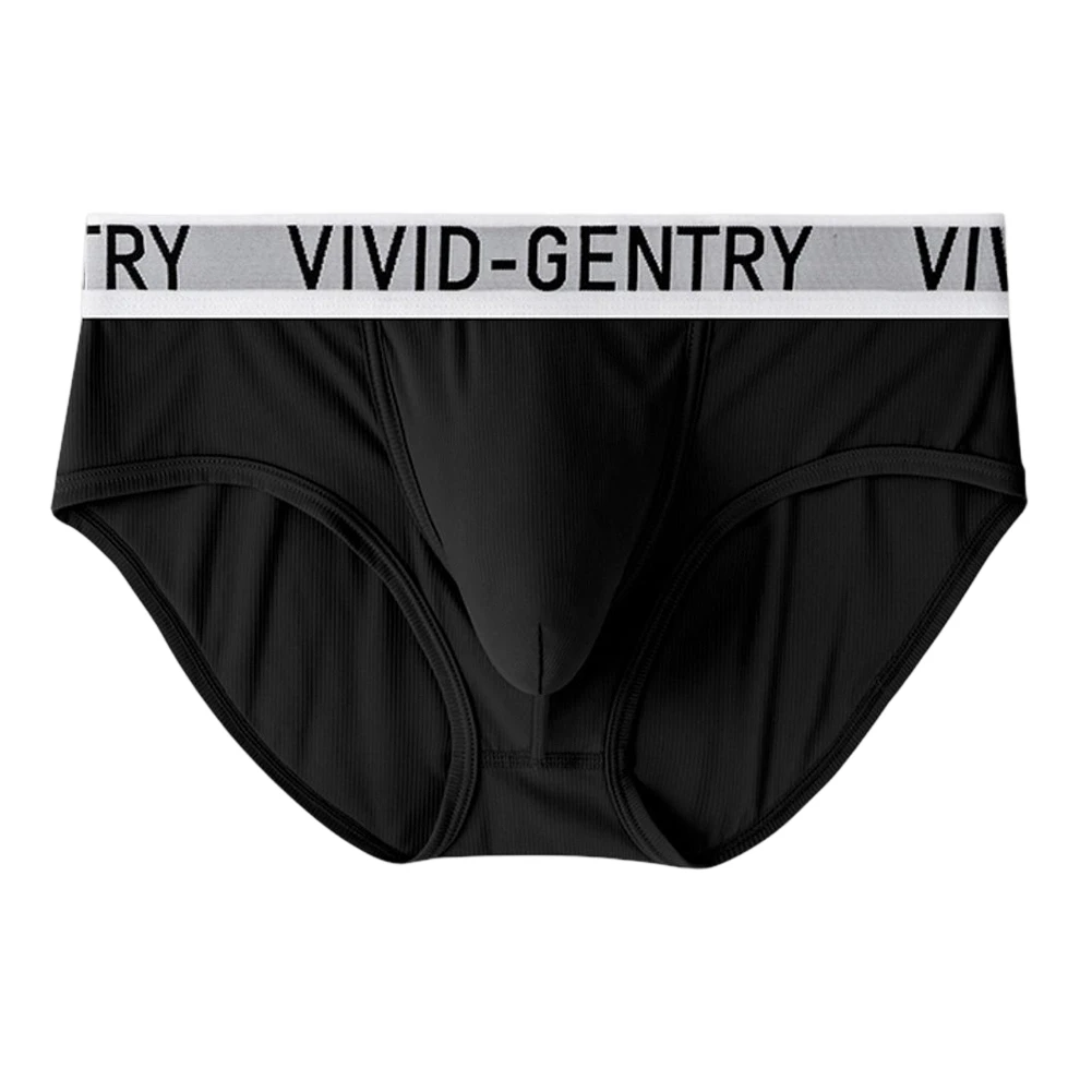 Male Underpants Solid Men 3d Pouch Briefs 70 Percent Fiber Blend High Elasticity Fabric For Active Sports Wear
