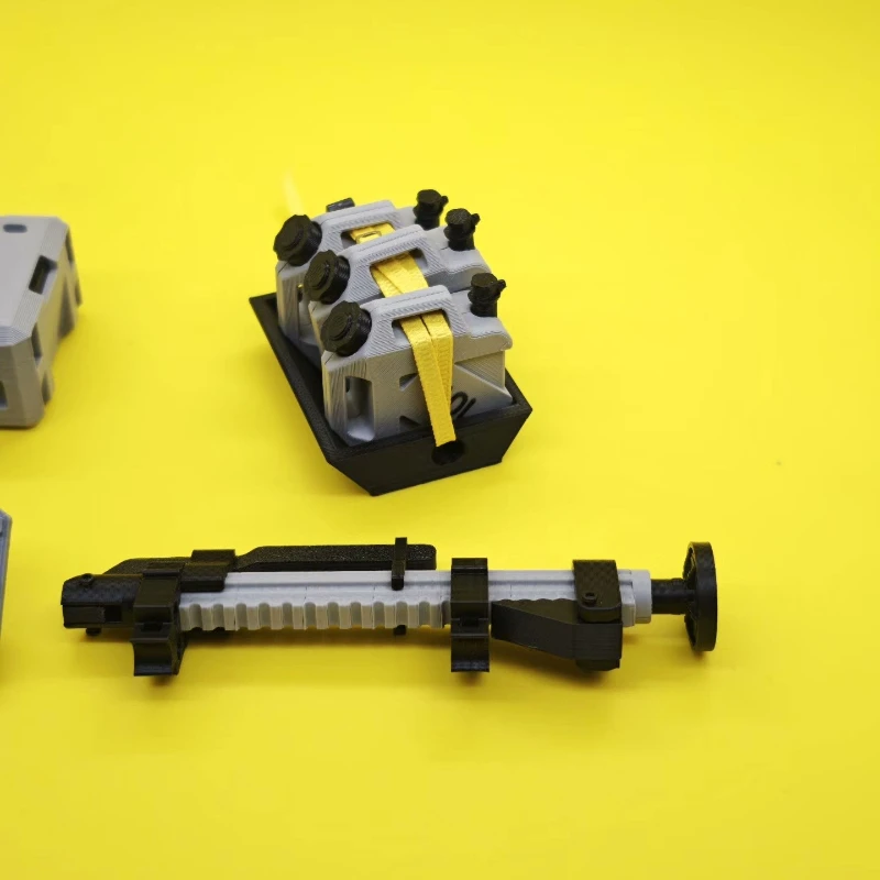 จําลองพลาสติกกระเป๋าเดินทางกล่องเครื่องมือตกแต่งสําหรับ 1/10 RC Crawler รถ TRX4 SCX10 RC4WD D90 TRX6 ถัง 300 Wrangler
