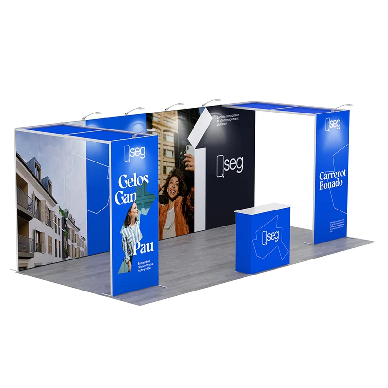 Useful Design About Double Bridge 10x20ft Moudar Aluminum Frames Trade Show Booth Display Exhibition Stand