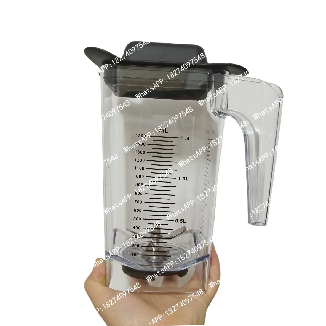 Vaso Mezclador para TM-800A TM800AQ Davo 767A, Recipiente/Cuchilla/Tapa de Repuesto para Licuadora Omniblend