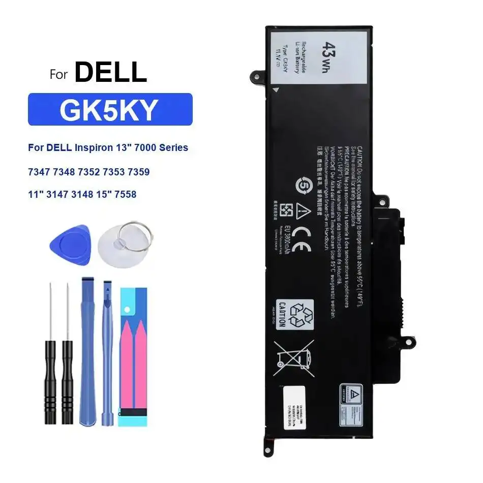 

Laptop Battery GK5KY For Dell Inspiron 13" 7000 Series 7347 7348 7352 7353 7359 11" 3147 3148 15" 7558