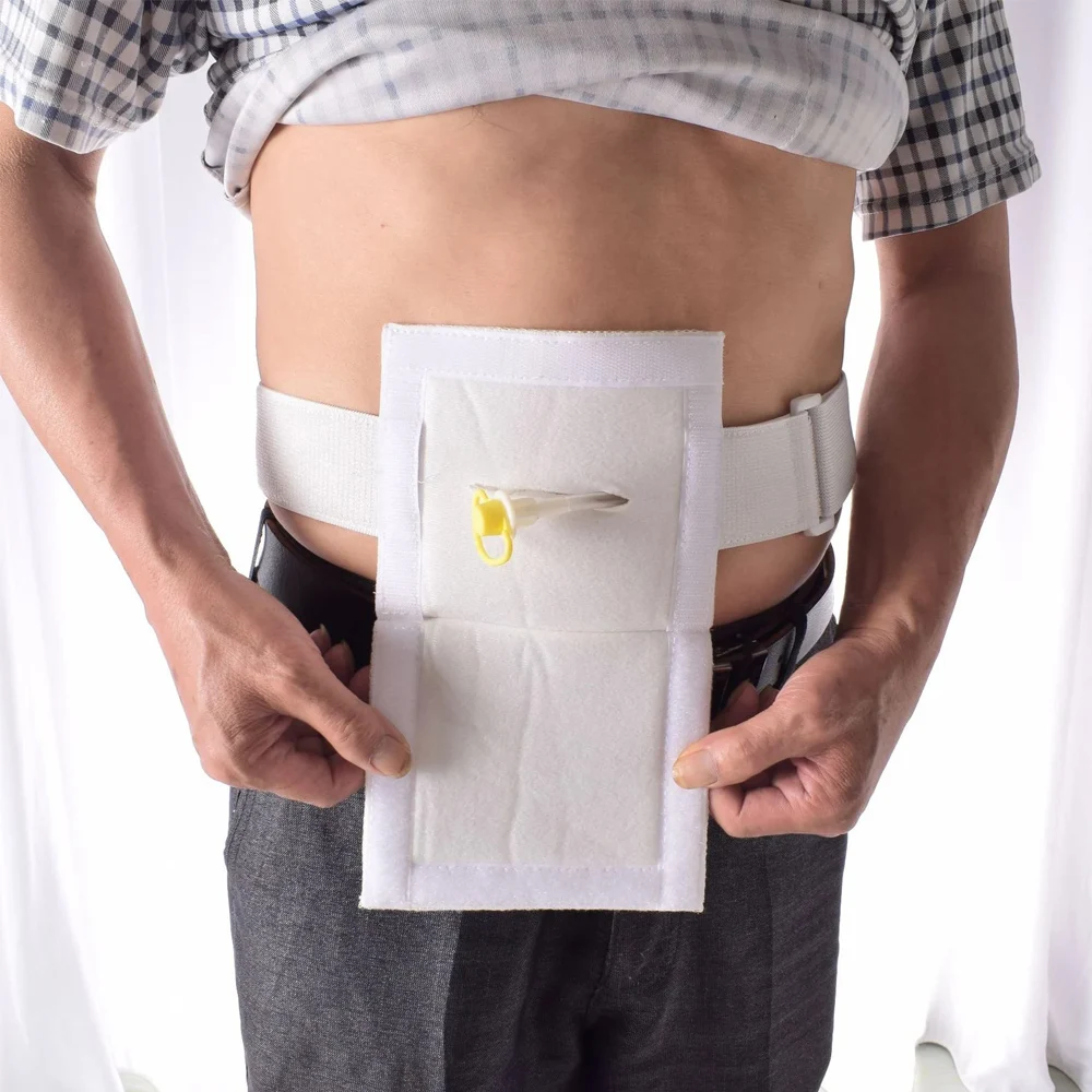 Soporte  tubo G, cinturón, cubiertas  tubos  alimentación, tubo  clavija, catéter  gastrostomía, cinturón  diálisis