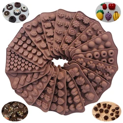 (1-29) Handmade Silicone Mould Chocolate Candy Jelly Pudding Ice Mold Baking Tool