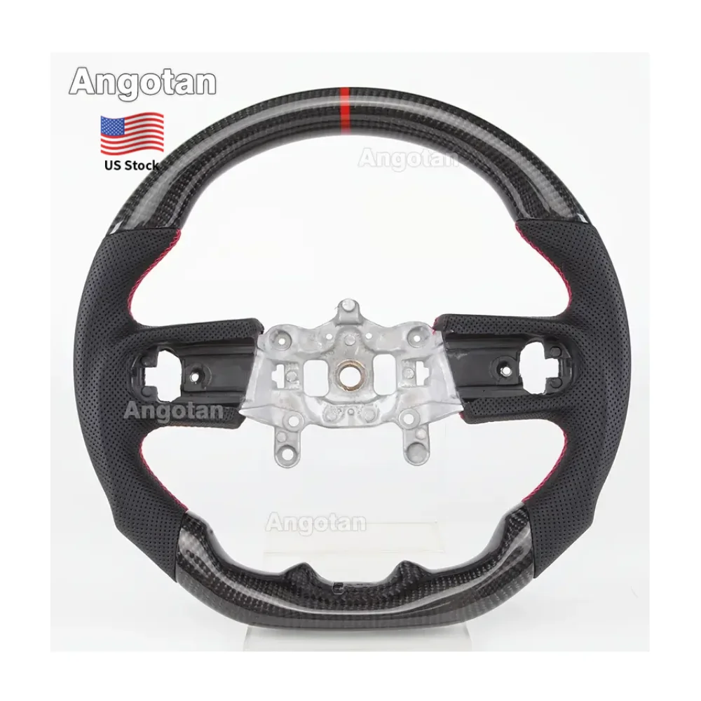 

For Jeep Wrangler Jl 2018+ 100% Real Carbon Fiber Steering Wheel