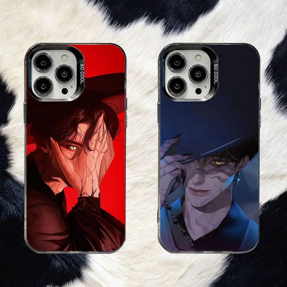 

KPOP Jinu Sajaboys D-Demon H-Hunters Phone Case For iPhone 16,15,14,13,12,11,8,7,Pro,Max,Plus,Mini,XS,SE Black Matte Hard