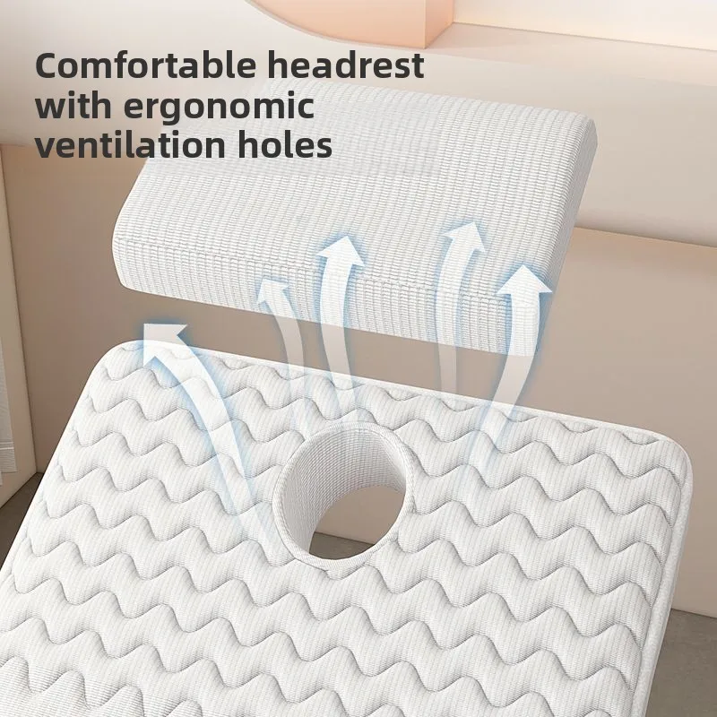 Профессиональная латексная массажная кровать, стол для косметической терапии, элитный салон, спа-салон, диван для акупунктуры, ухода за телом, чистка ушей