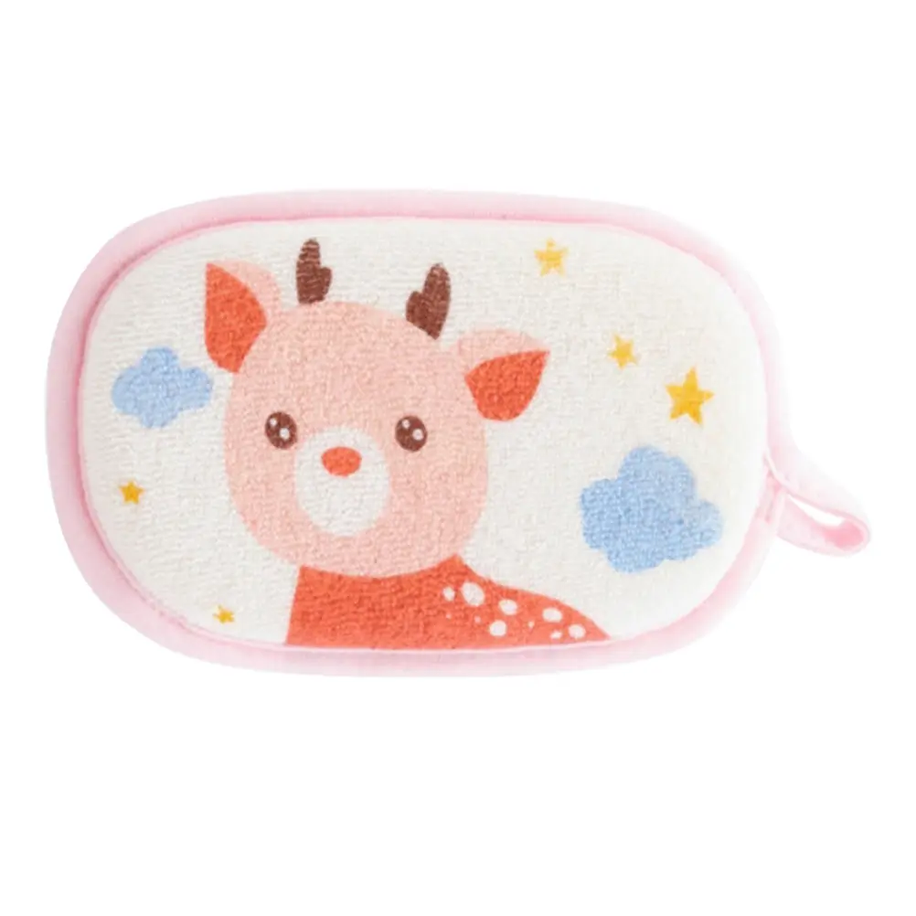 

Baby Bath Sponge Cotton Brush for Newborns Toddler Scrubber Sponges Bathing Soft Cartoon Design Water Absorption