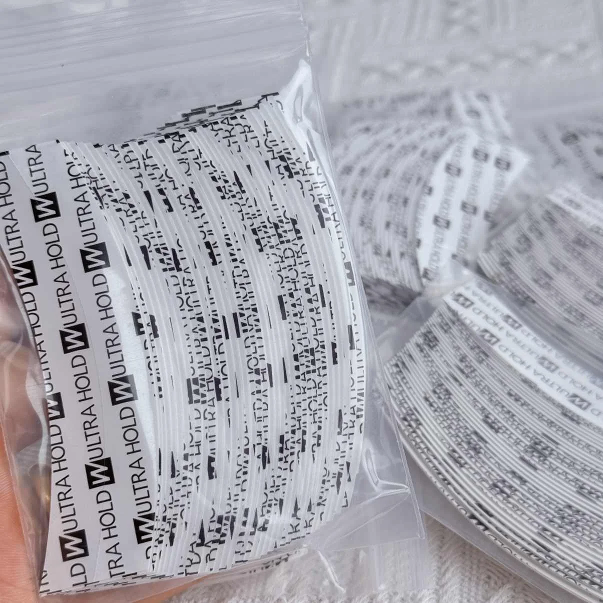 

10 PACKS 360PCS Hair Tape Strong Hold Walker Ultra Hold Super Tape Double Sided Wig Adhesive Tape for Hair Extensions