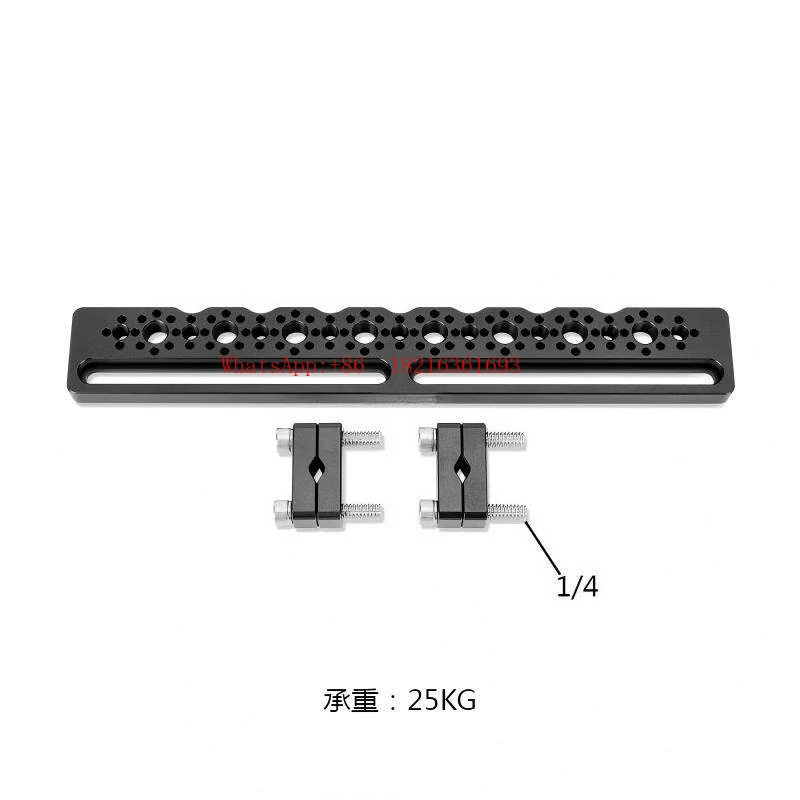 Car Shot Headrest Bracket 3/8 1/4 Connecting Screw Bracket Car Headrest Remote Control Connecting Plate
