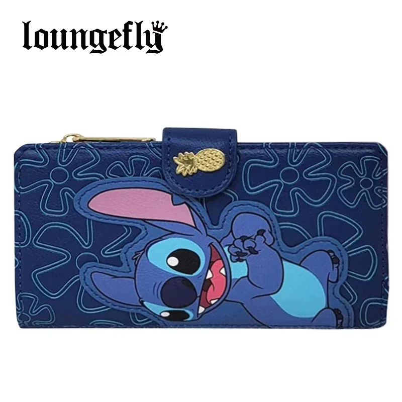 

4 styles Loungefly Disney Stitch Wallet Snap Flap Clutch