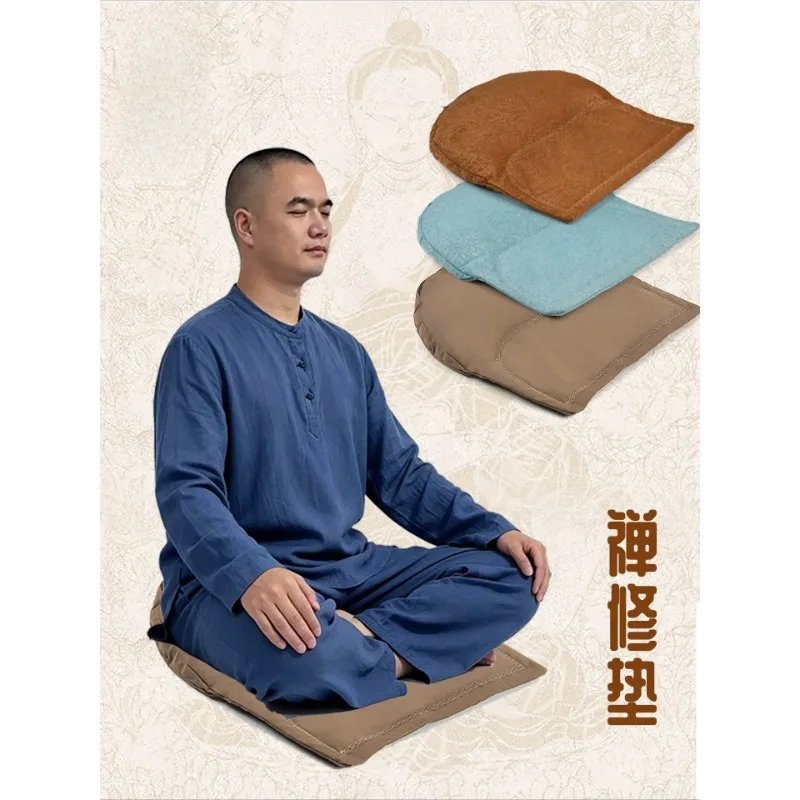 Tail Spine Mat Meditation, Eco-friendly Buckwheat Pure Cotton Meditation Mat, Portable Futon Meditation Mat, Static Cushion