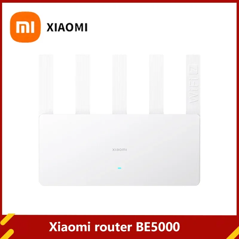 新型XiaomiルーターBE5000 Wi-Fi 7 2.4/5GHz デュアル周波数メッシュ 2.5G高速ネットワークポート IPTV OFDMA信号増幅器 Mi Home