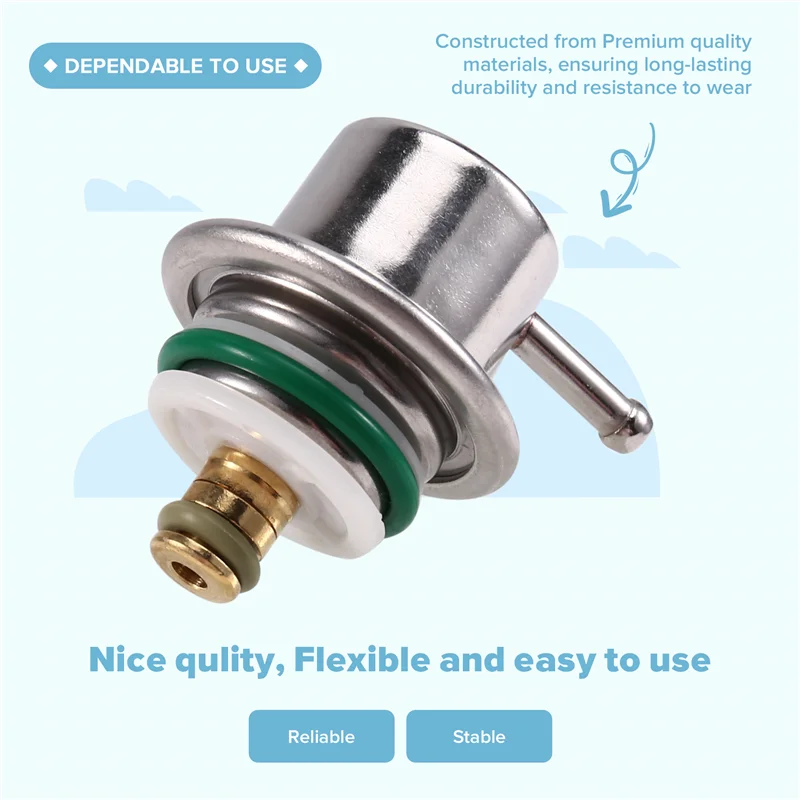 A80X-For Mercruiser 5.0 5.7 6.2 8.1 L 375 400 HP منظم ضغط الوقود 892681 لنماذج محركات Sterndrive #2