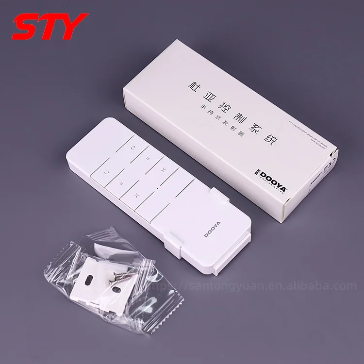 

DoYa DC2760 RF433 2, двойной двухканальный умный электрический моторный мотор для штор, аксессуары для дистанционного управления