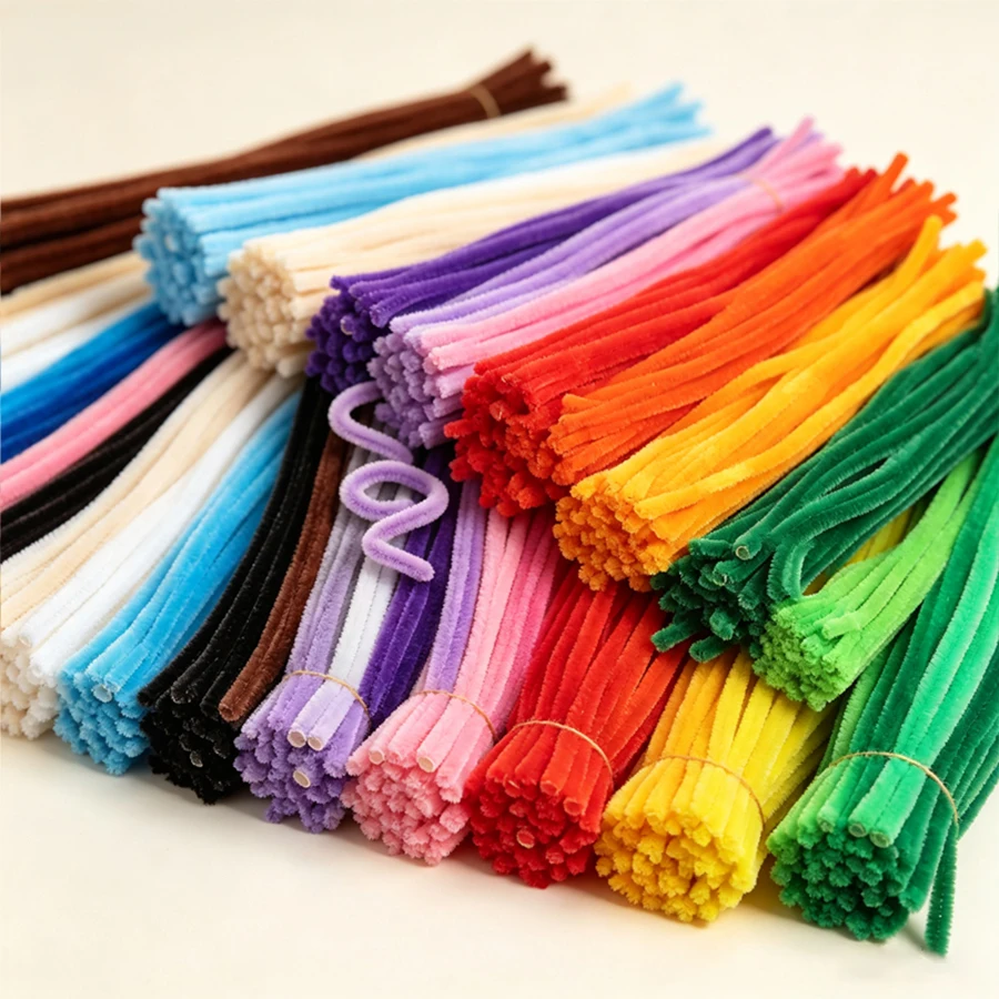 Art Craft Flower Making - 120/240/480 pezzi di steli di ciniglia