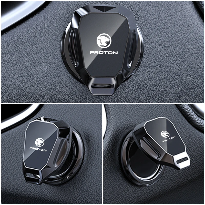 Автомобильные кнопки запуска в один клик, защитный чехол, украшение, автомобильные гаджеты для Proton Exora Iriz R3 Wira Saga Satria Magma X50 V6 X70