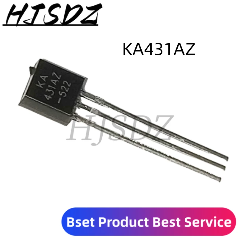 10pcs KA431AZ TO92 KIA431 TO-92 voltage reference chip Programmable Shunt Regulator