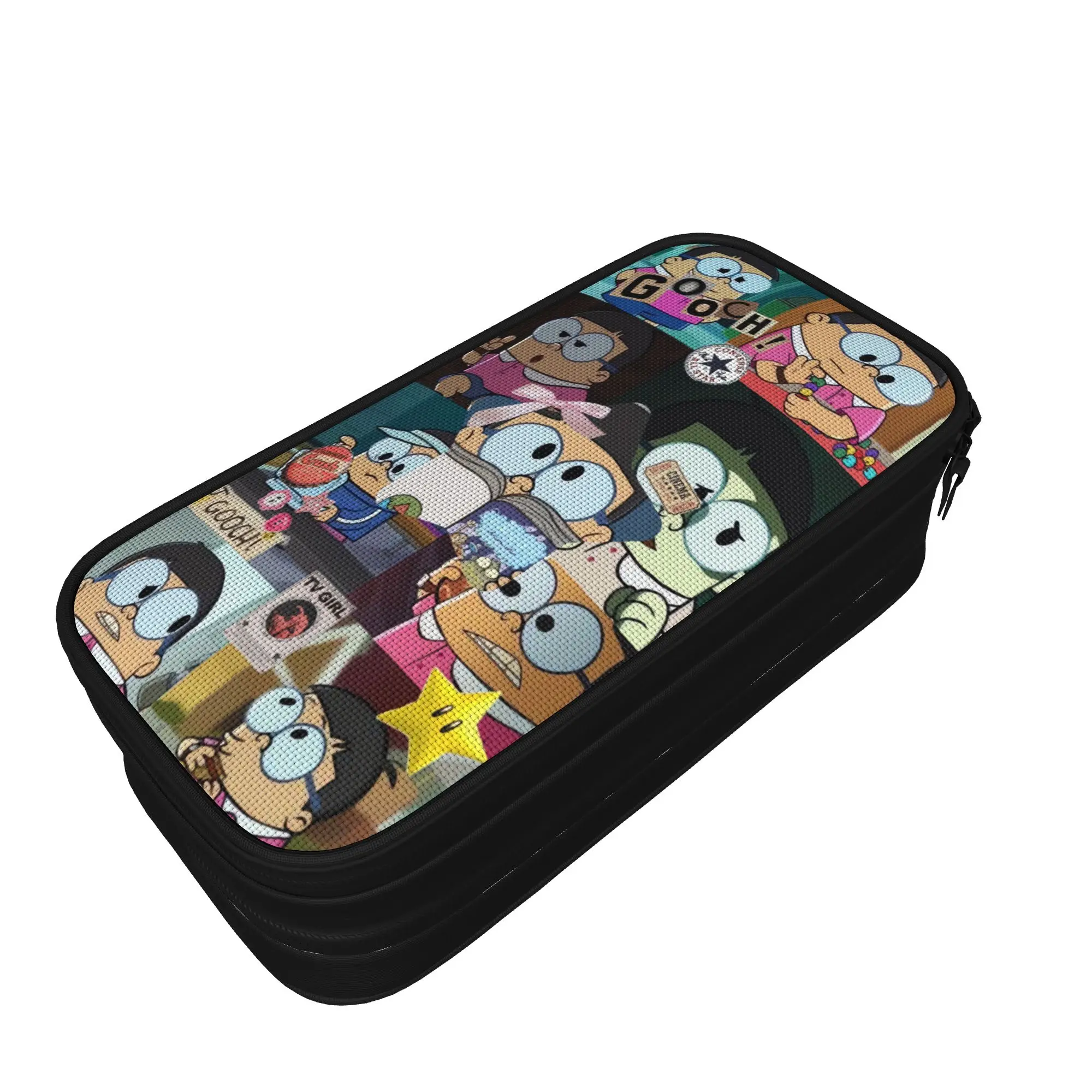 Captain Underpants Pencil Case  School Pencil Cases Canvas Students Fashion Big Pencil Pouch School Stationery