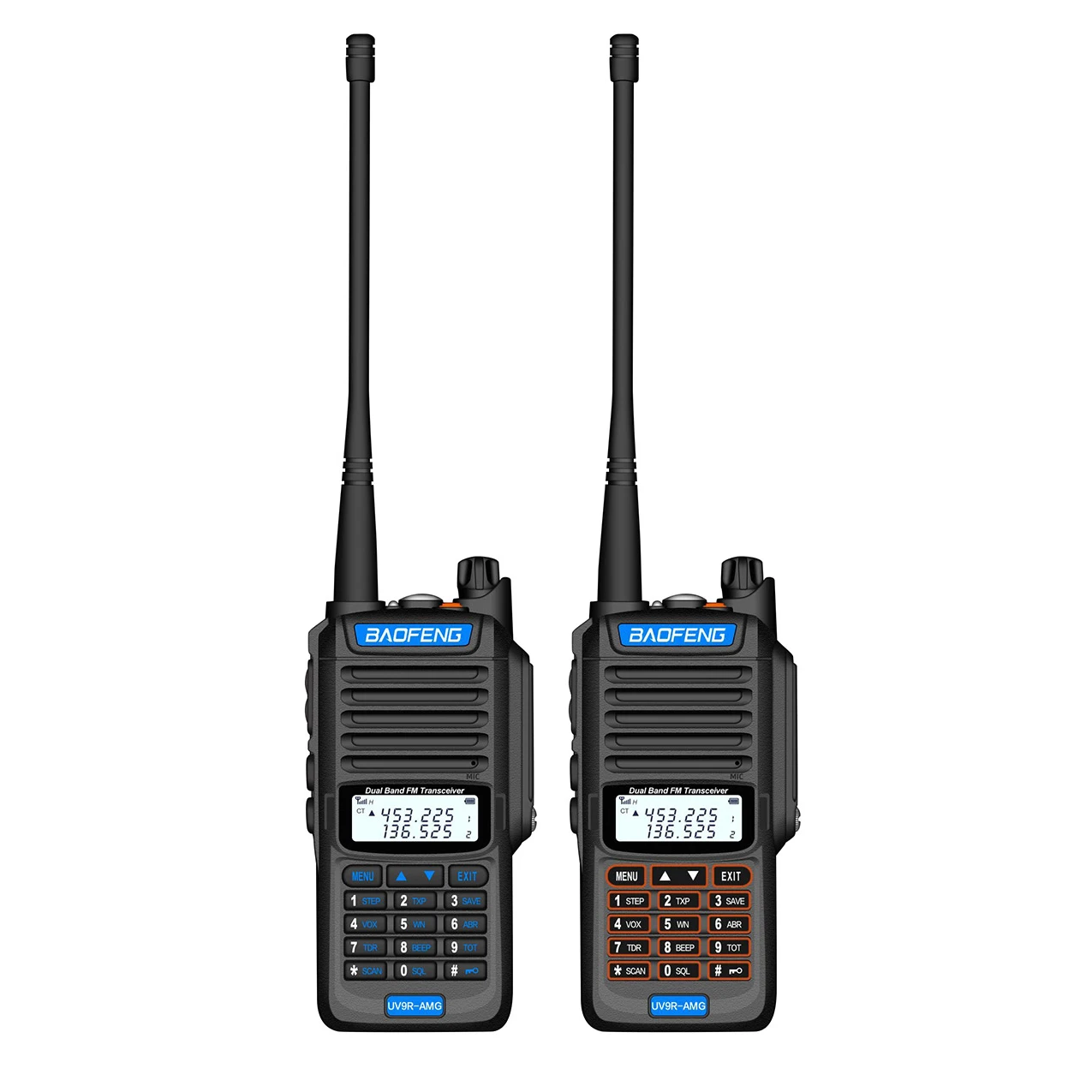 BAOFENG UV9RAMG WALKIE TALKIE 10W HIGH POWER VHF UHF DUAL BAND IP68 WATERPROOF FM Radio Scanner