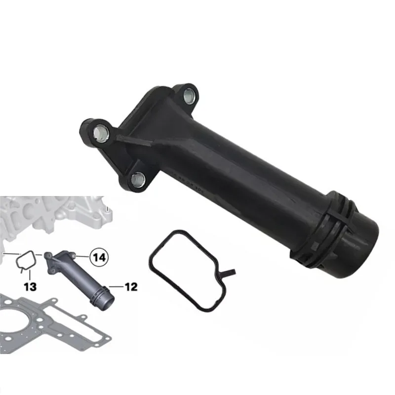 

1set Car Coolant Flange Pipe For Bmw 1 2 3 4 5 6 7 Series X1 X3 X4 X5 X6 Mini R55 To R61 Car Water Pipe Hose Tube Connector