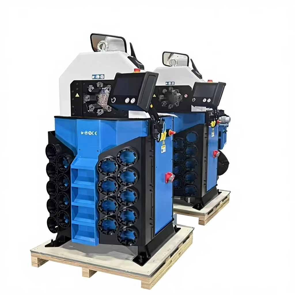 High Quality Portable Hydraulic Hose Pipe Crimping Machine P140 110V-380V 0.24 4.0 Inch New Condition for Excavator Industries