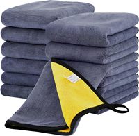 1Pcs Microfiber Cleaning Towel Car Cleaning Cloths Professional Detailing Car Drying Microfiber Towel Car Wash Maintenance Tool