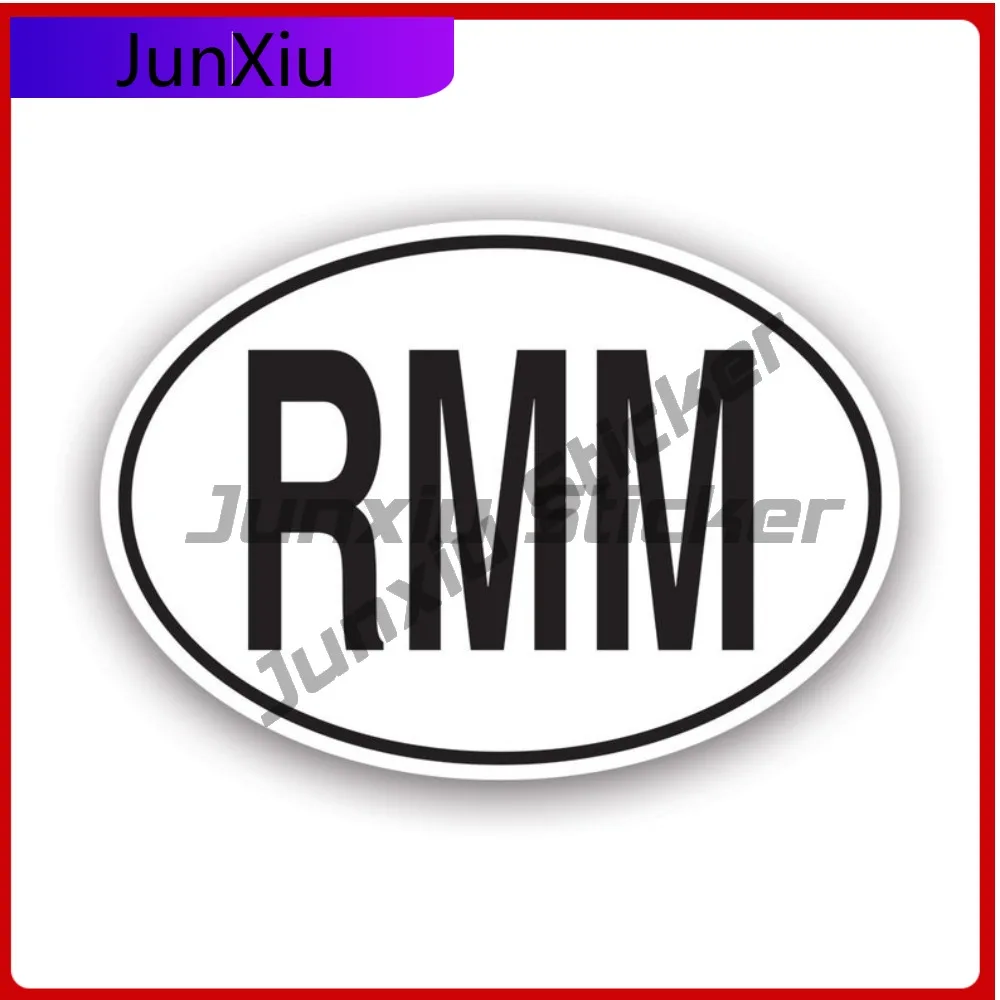 

Rmm Mali Country Code Oval Stickerwaterproof Anime Car Waterproof Vinyl Decal For Car Bumpers Unique Creative Decor High Quality
