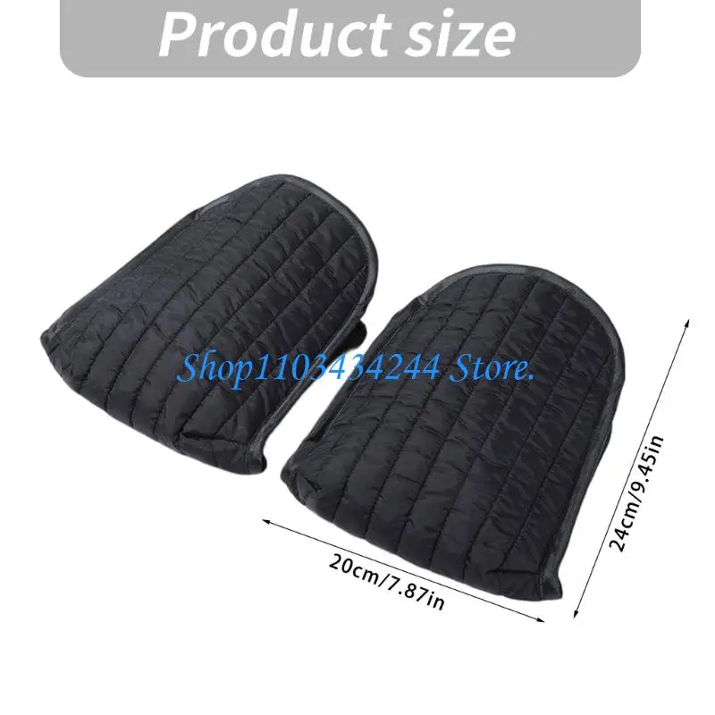  2PCS Push Cart Hand Muffs Gloves Feature Ventilated Mesh Design For Secure Handling In Most Season
