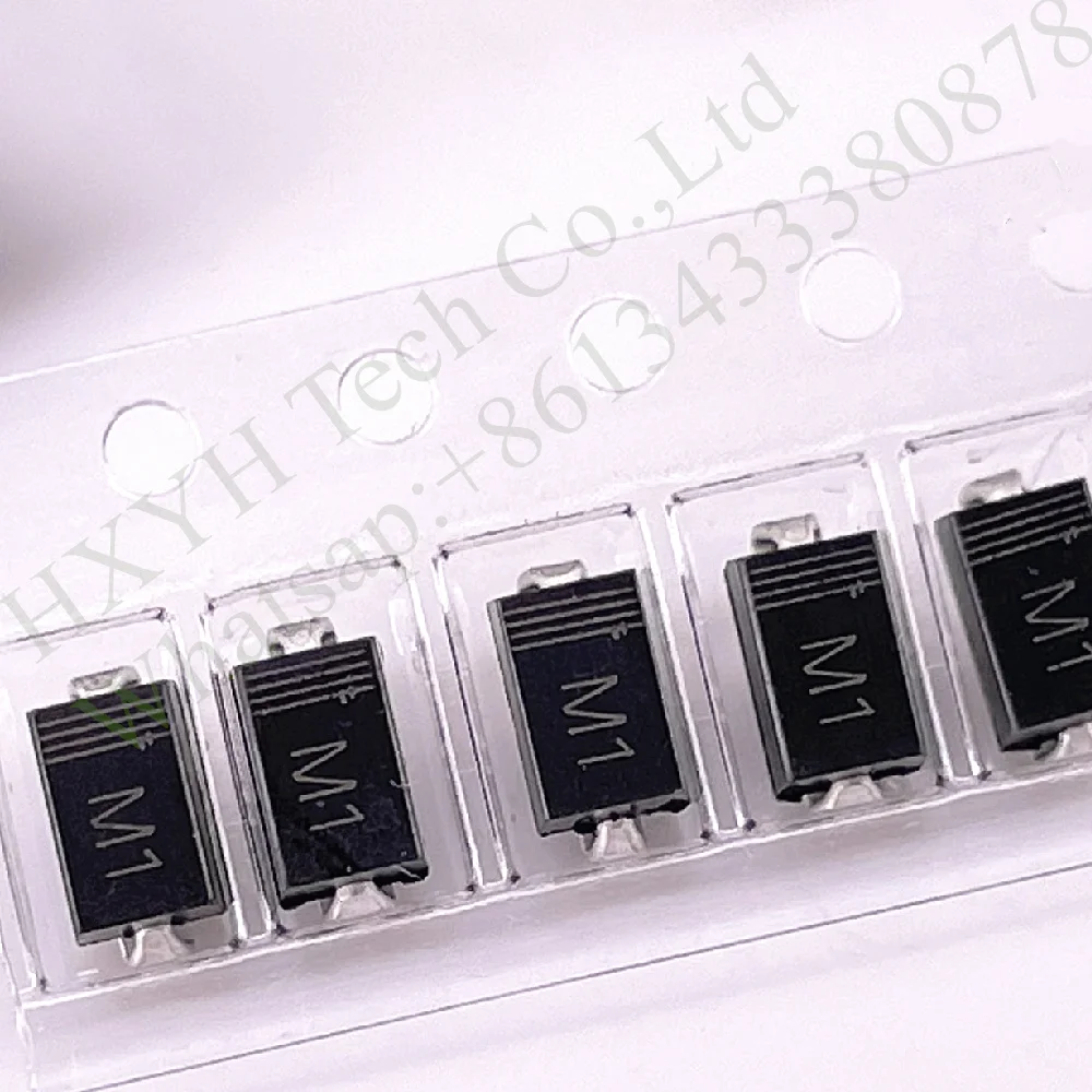 (100pcs/Bag) 1N4001 1N4002 1N4004 1N4007 Marking M1 M2 M4 M7 SMA 1A 50V 100V 400V 1000V Rectifier diode