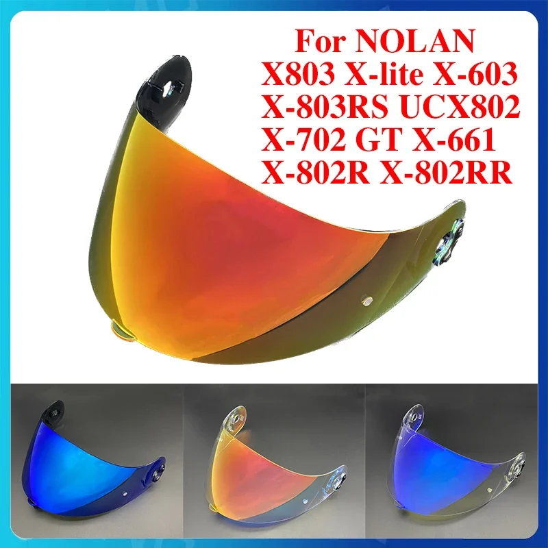 

Motorcycle Helmet Lens For NOLAN X803 X-lite X-803RS UCX802 X-702 GT X-661 X-603 X-802R X-802RR Helmet Visor Windshield Visor