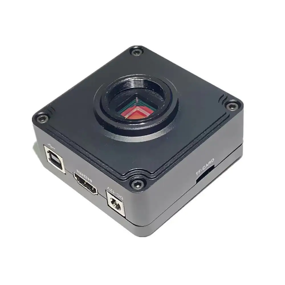 Full HD 28MP 1080P 60FPS  USB Output Industry C-Mount Microscope Video For Stereo Microscope Adapter Repair