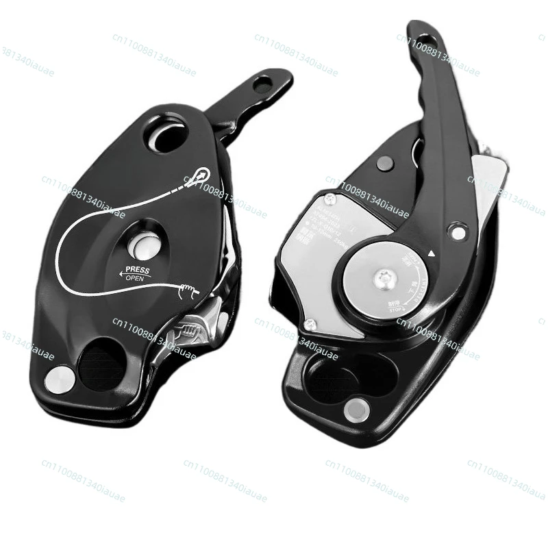 

Descender Manual Control Outdoor Climbing Speed Downhill Aerial Work Protector Descender