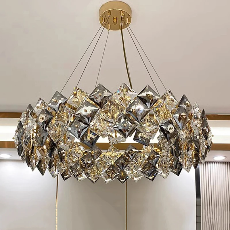

Nordic home decoration crystal chandelier restaurant chandelier chandelier ceiling lamp villa chandelier indoor lighting lamps