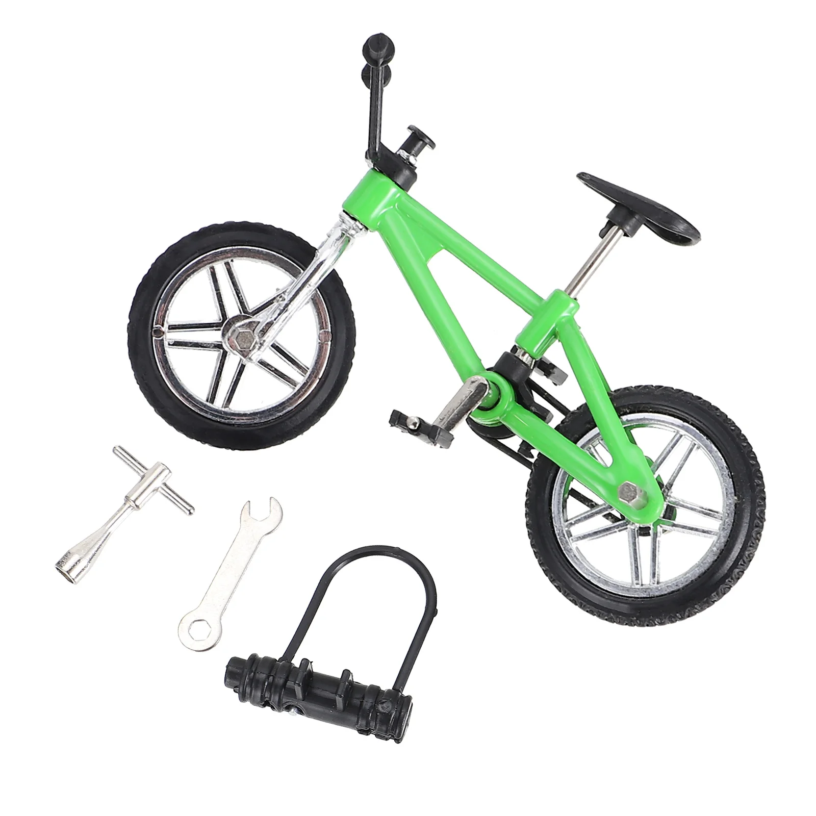 1 set 1 Set Bike Alloy Finger Kids Desktop Play Simulation Wear-Resistant Gift Finger Bikes Mini Mtb