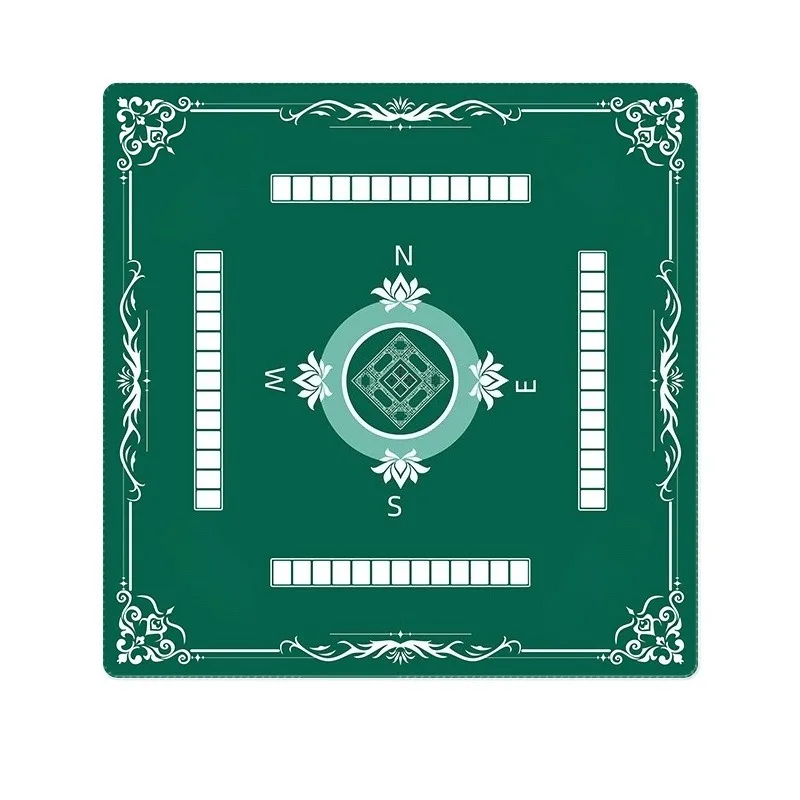 

Premium 70x70cm Rubber Table Mat for Poker and Mahjong Non Slip Durable Waterproof Poker Game Mat