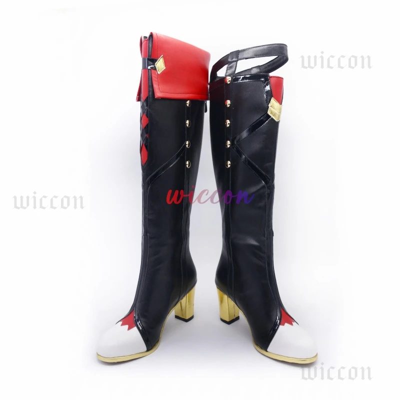 เกม Honkai Star Rail Topaz COS # @ # @(() ชุดเต็มชุด PU ชุด Topaz COS วิกผม # @ # @(() รองเท้า บู๊ทส์ COS Props^%$ #