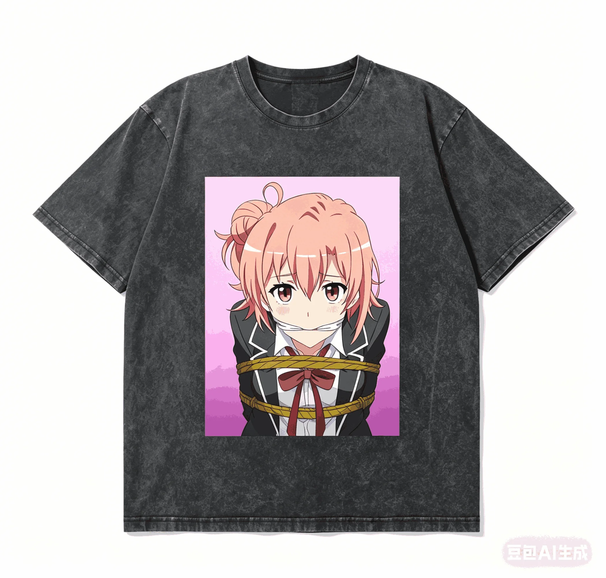 My Youth Romantic Comedy Is Wrong, as I Expected Washed T-shirt 2026 New Model personality Clothes shirt Year round clothing tee