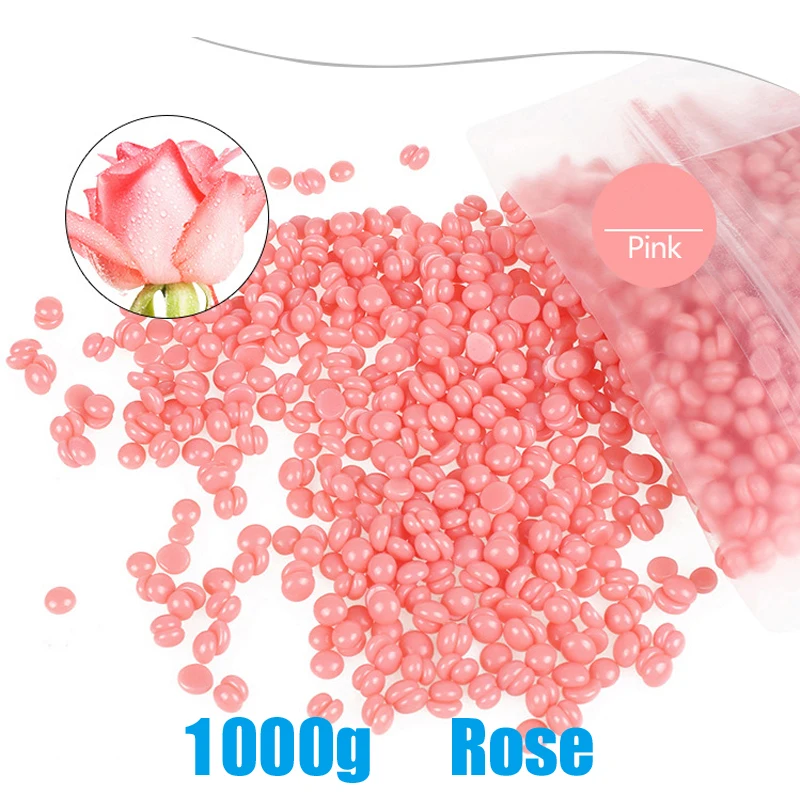 1000g 500g Waxen Wax Bonen Voor Ontharing Full Body Hot Film Harde Ontharingswas Kralen Voor Wax heater Machine Harde Wax Bonen