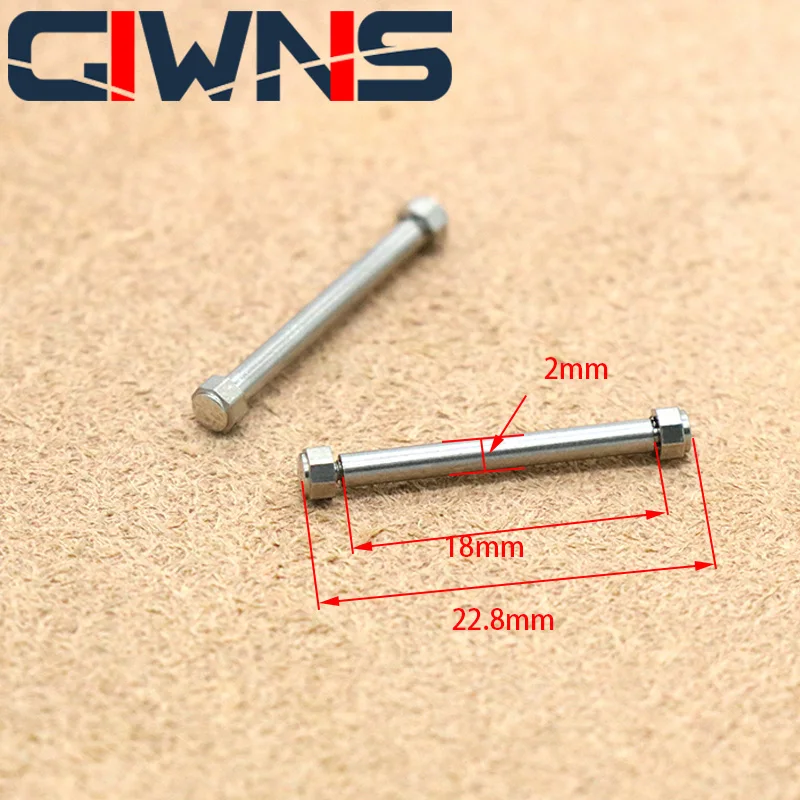 Strap Screw Octagonal Watch Screw Rod 18MM For MK part tools