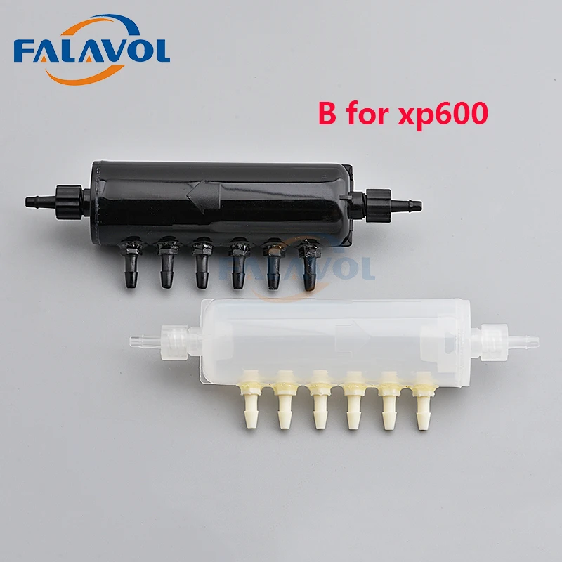 FALAVOL XP600 4720 I3200 Printhead DTF DTG L1800 White Shunt Printer Ink Circulation Splitter Filter Buffer Bottle