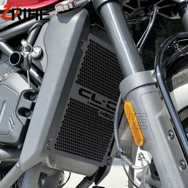 

For CFMOTO CLC 450 Bobbe 450CLC 2023 2024 2025 ALUMINUM Motorcycle Radiator Grille Guard Cover Protection Guard 450CL-C CLC450