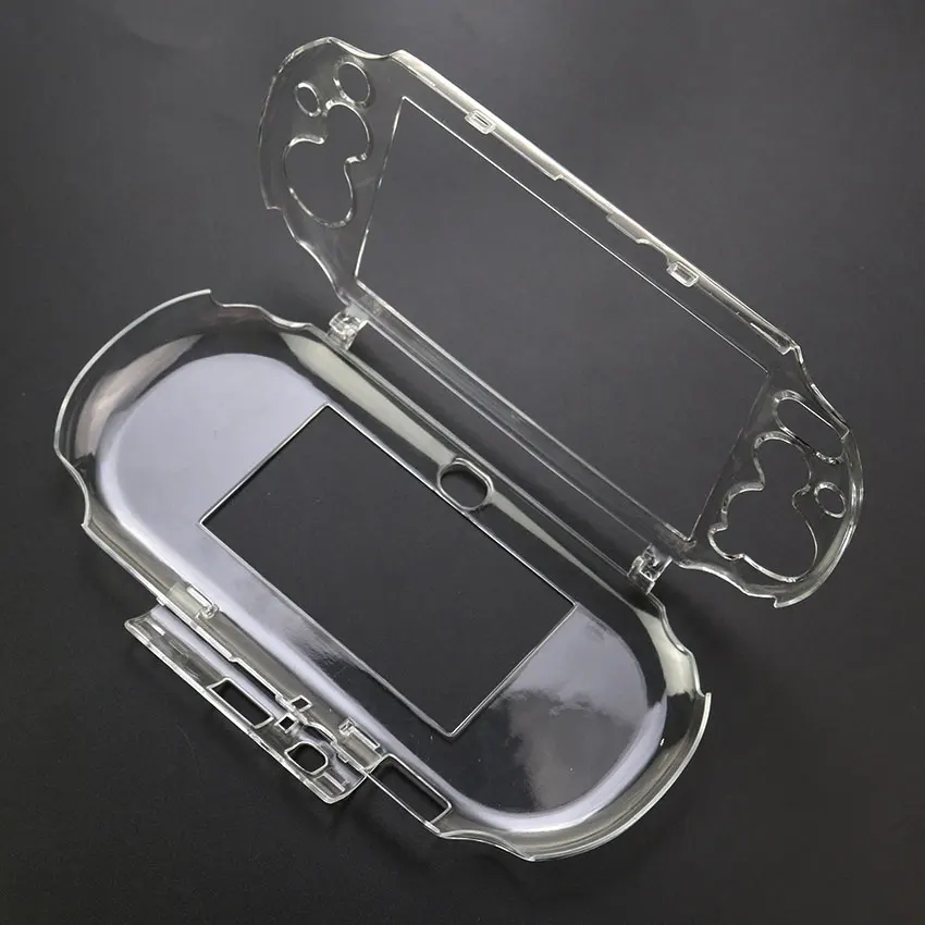 YuXi Clear Hard Carry Cover Crystal Case For PSP 1000 2000 3000 Transparent Protective Shell For PSV 2000 1000