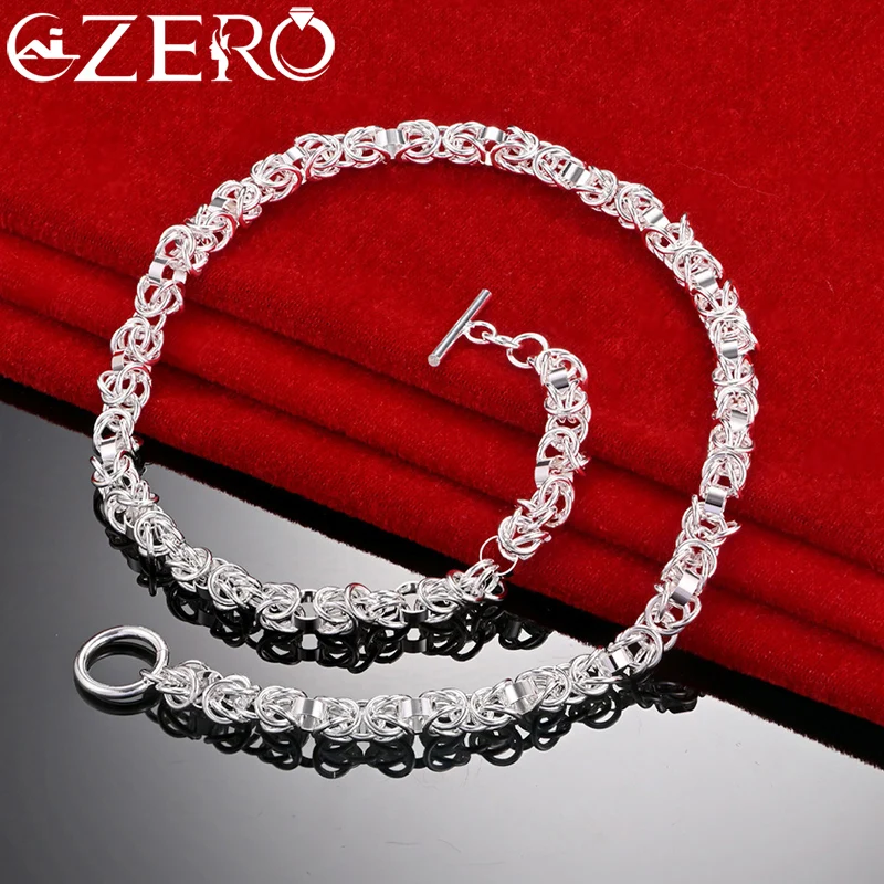 

Кольцо-цепочка ALIZERO из серебра 925 пробы для мужчин и женщин