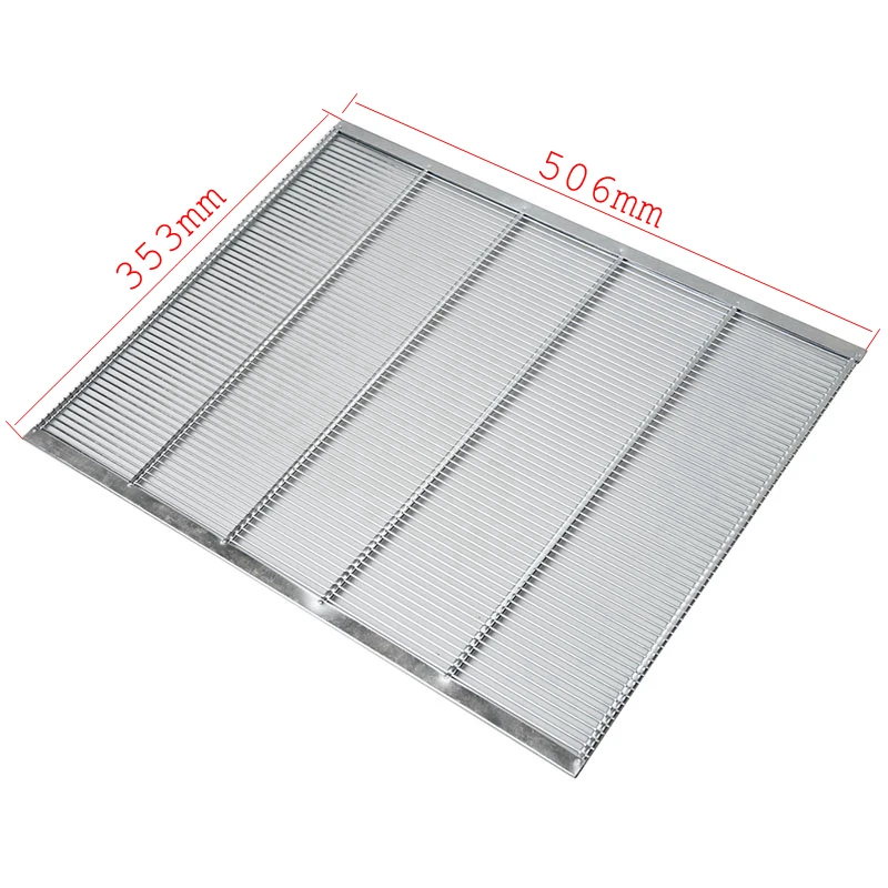 X100 Wholesale 8 Frames Metal Queen Excluder 505*353mm Galvanized Beehive Queen Excluder Beekeeping Euipment Supply